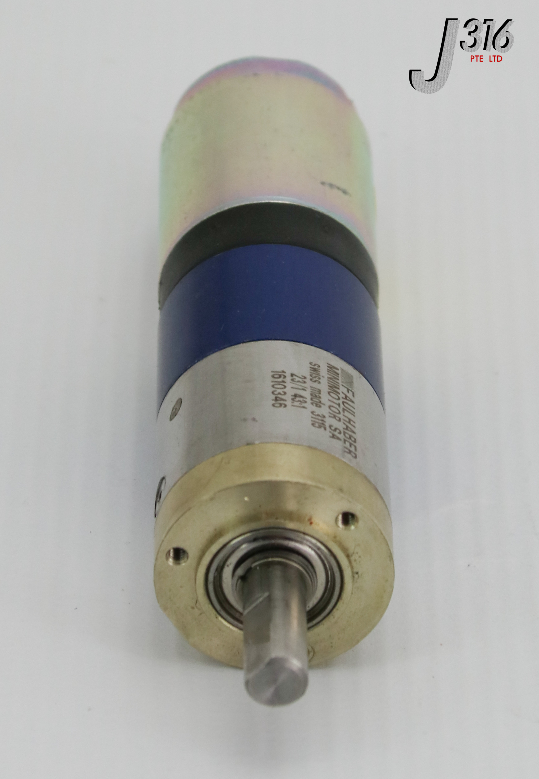 。 19508 FAULHABER DC MOTOR, MINIMOTOR SA W/ PLANETARY GEARHEAD 23/1